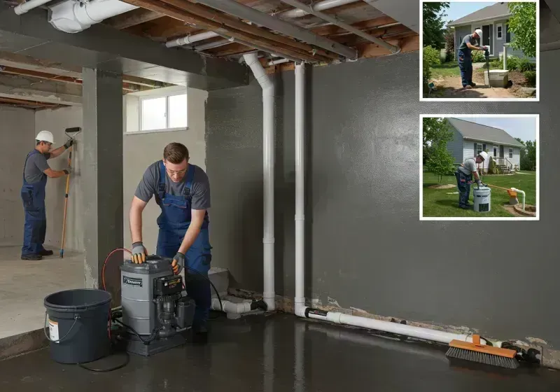 Basement Waterproofing and Flood Prevention process in Sherman, IL